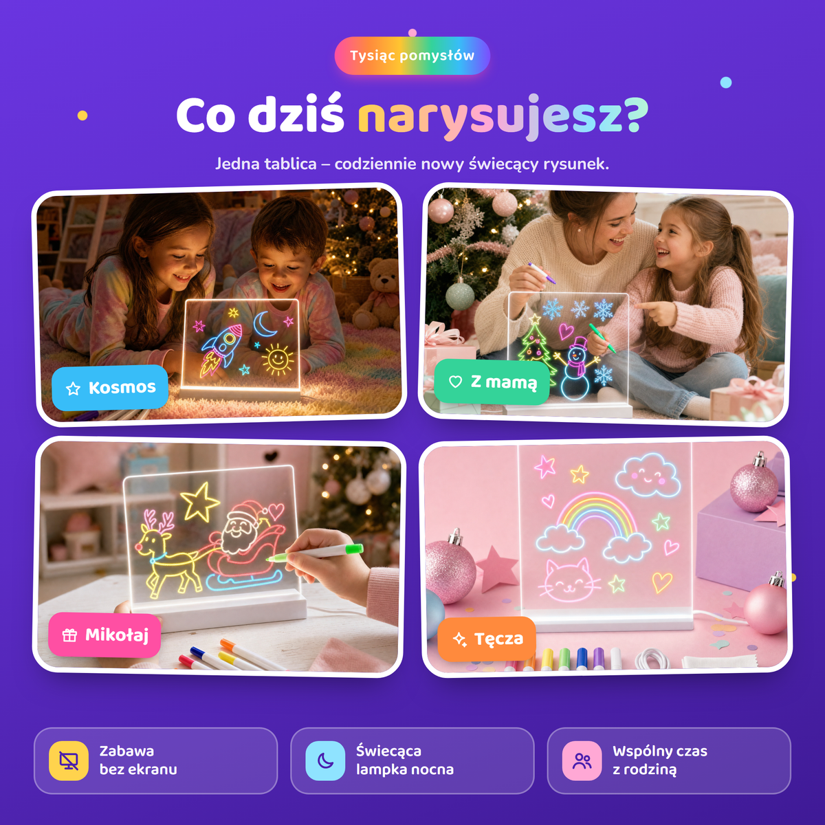 Co dziś narysujesz? Pomysły na rysunki Tabio